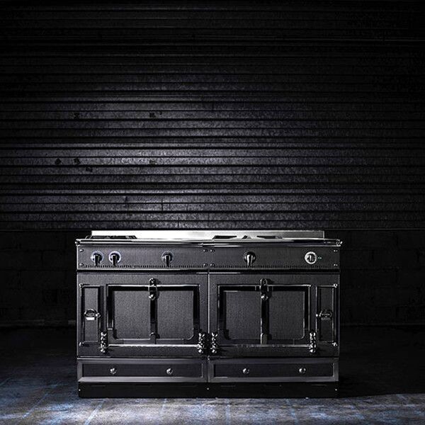 La Cornue Chateau 150 range cooker in carbon finish Oven