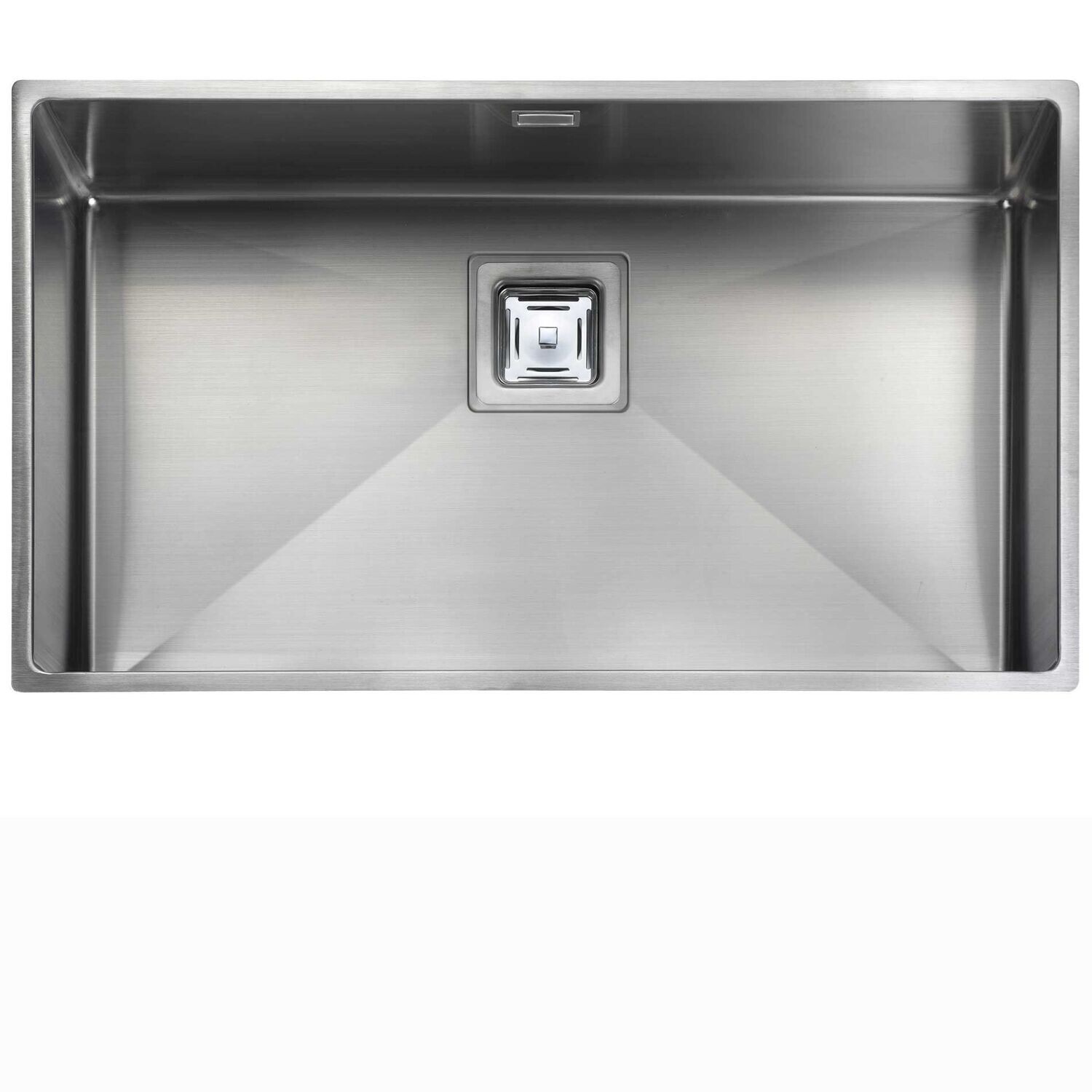 Rangemaster Atlantic Kube 1 Bowl Stainless Steel Kitchen Sink - KUB70