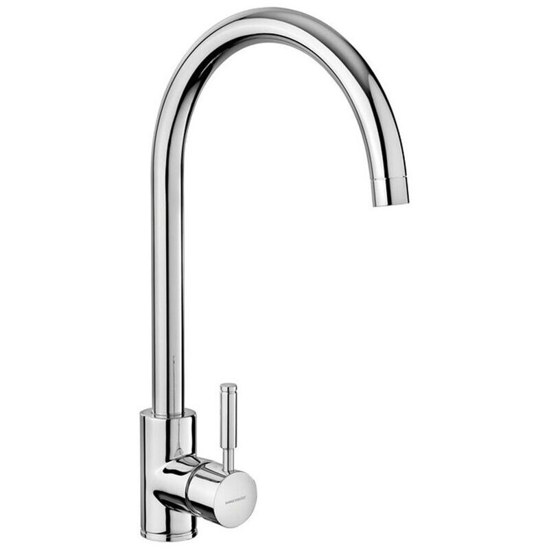 Rangemaster Aquatrend Chrome Single Lever Kitchen Sink Mixer Tap - TRE1SLCM
