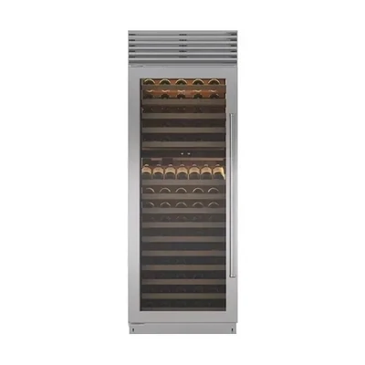 New Sub-Zero ICBBW-30/S/TH Wine Cooler 30 inch CLEARANCE Sub-Zero Wolf Appliance OUTLET SALE