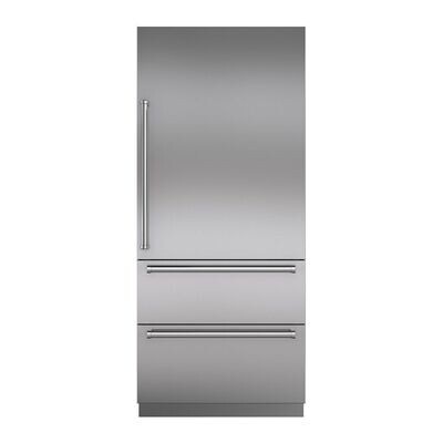 Sub-Zero Large Refrigerator/Freezer with Internal Water Dispenser Tall 914mm