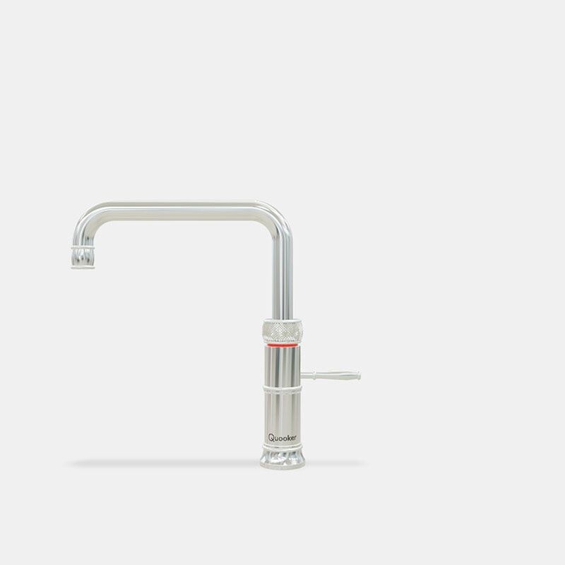 Quooker Classic Fusion Square Tap, Finishes: Polished Chrome