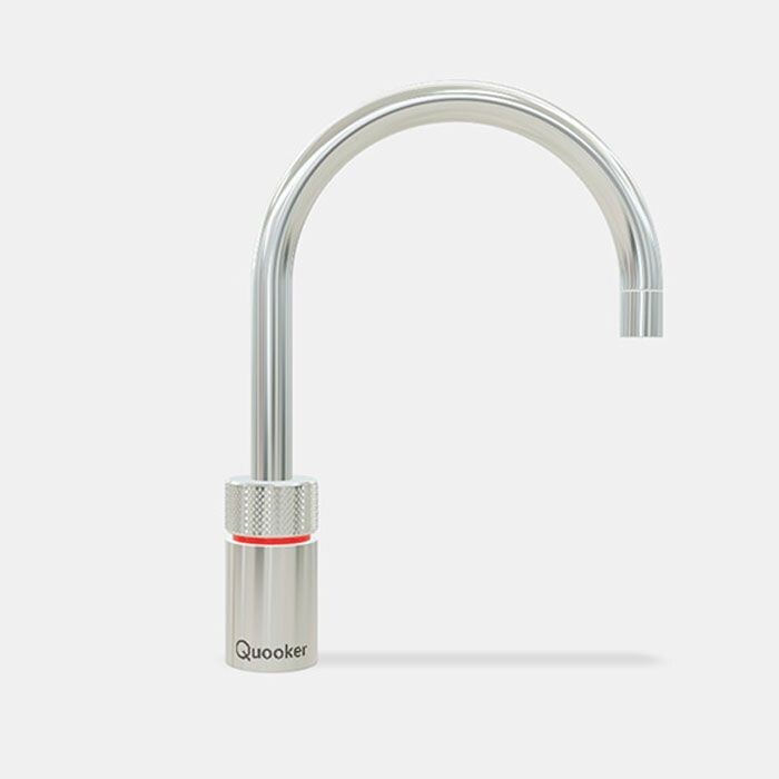 Quooker Nordic Round Single Tap, Finishes: Polished Chrome