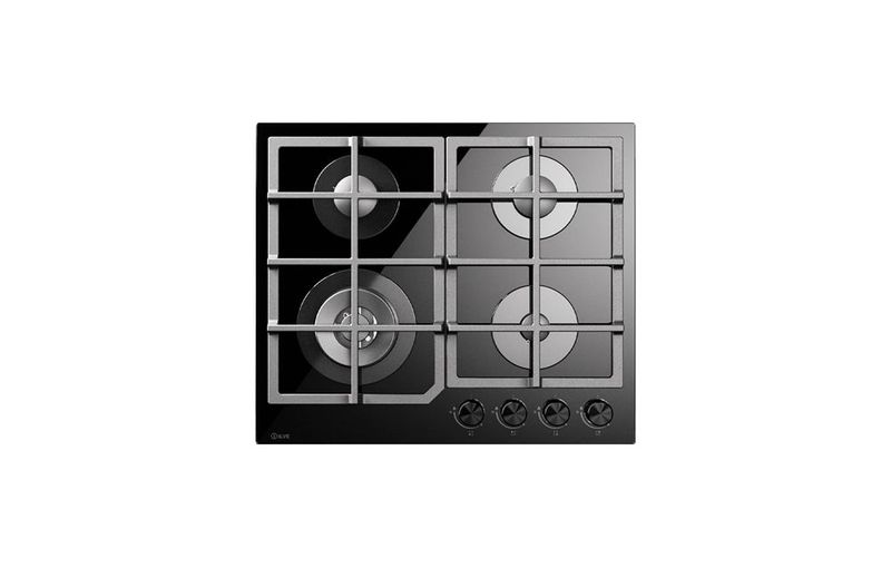 ILVE Nero 4 Burner Gas Hob 60cm - HCG60CK