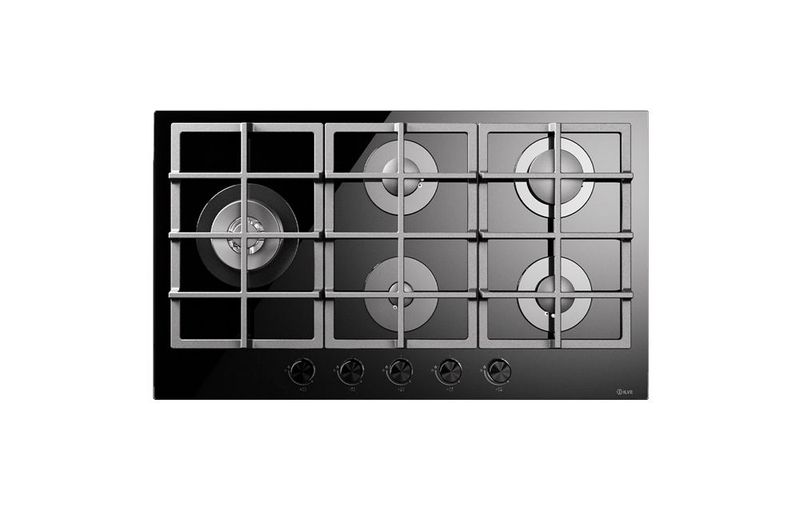 ILVE Nero 5 Burner Gas Hob 90cm - HCG90SCK