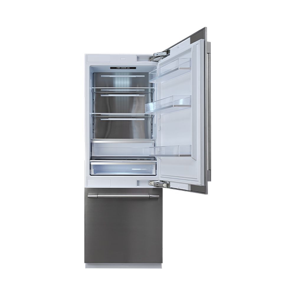 Fulgor Milano Built in Combi Refrigerator 30 - FBCD 761 TNF EDBL