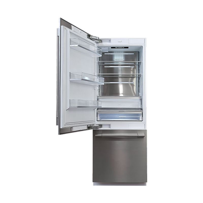 Fulgor Milano Built in Combi Refrigerator 30 - FBCD 762 TNF EDBL
