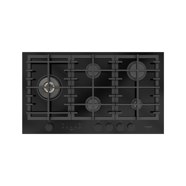 Fulgor Milano 90cm Gas Hob - FCLH 905 G T WK BK