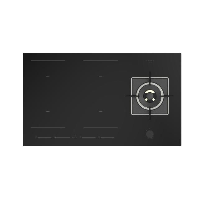 Fulgor Milano 90cm Hybrid Hob - FCHH 905 ID TS G DWK BK