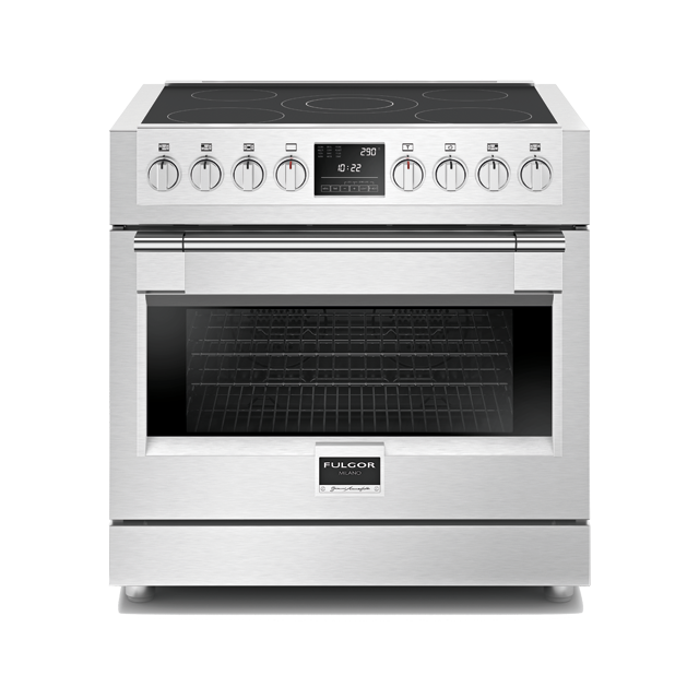 Fulgor Milano Sofia 36 Professional Series Induction - FSRC 3605 P MI ED 2F MBK, Colour: Stainless Steel