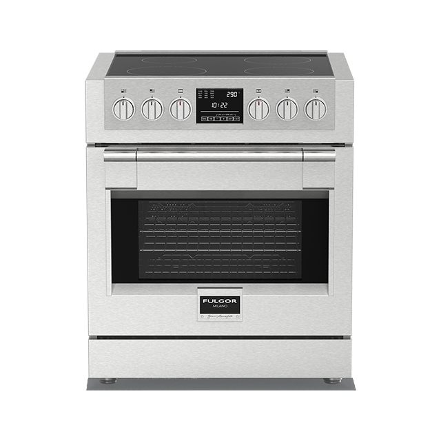 Fulgor Milano Sofia 30 Professional Series Induction - FSRC 3004 P MI ED 2F X, Colour: Stainless Steel