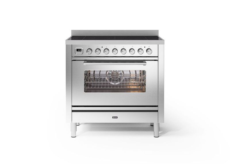 ILVE Roma 90cm Induction Single Oven Range Cooker - PI09WE3