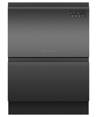 Fisher & Paykel Contemporary Double DishDrawer Dishwasher - DD60D2HNB9