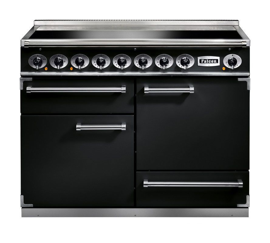 Falcon Deluxe 1092 Induction Range Cooker - F1092DXEI, Colour: Black
