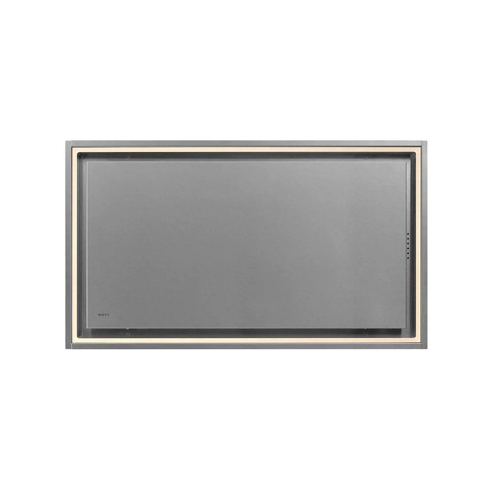 Novy Ceiling unit Pureline Pro Compact 90cm 6910 / 6911 / 6912, Colour: Stainless Steel