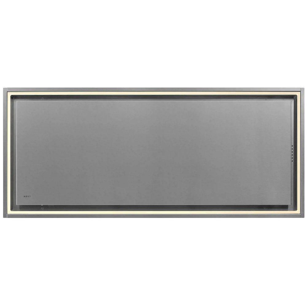 Novy Ceiling unit Pureline Pro Compact 120cm 6920 / 6921 / 6922, Colour: Stainless Steel