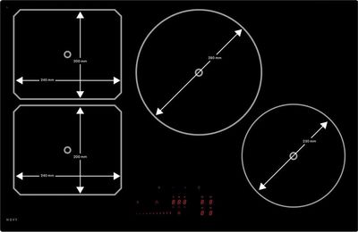 Novy Induction Power 80cm 1724