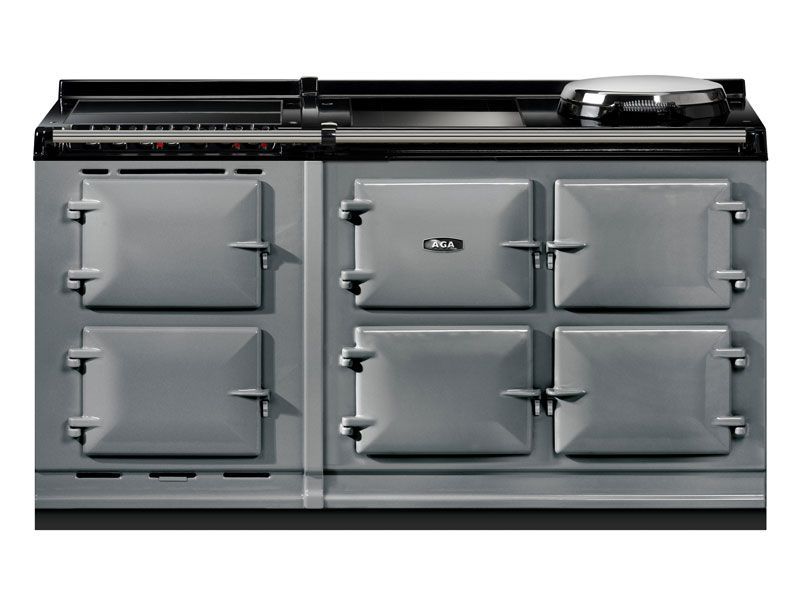 AGA ER7i Series 160 Electric with Induction Hob & Ceramic Hob Range Cooker - ER7I1605EROE, Colour: Slate