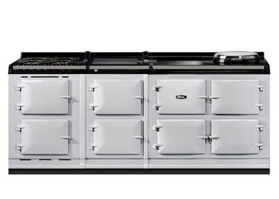 AGA ER7i Series 210 Dual Fuel With Induction Hob, Warming Plate and Gas Hob Range Cooker - ER7I2107ERWG