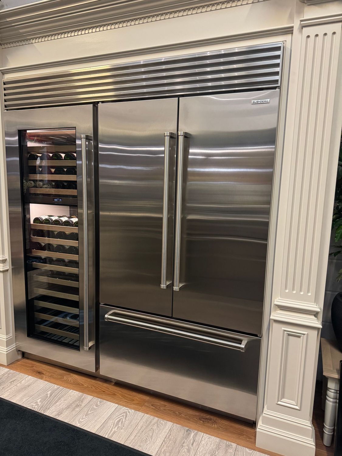 Ex Display Sub-Zero ICBCL4250UFDID French Door Fridge Freezer