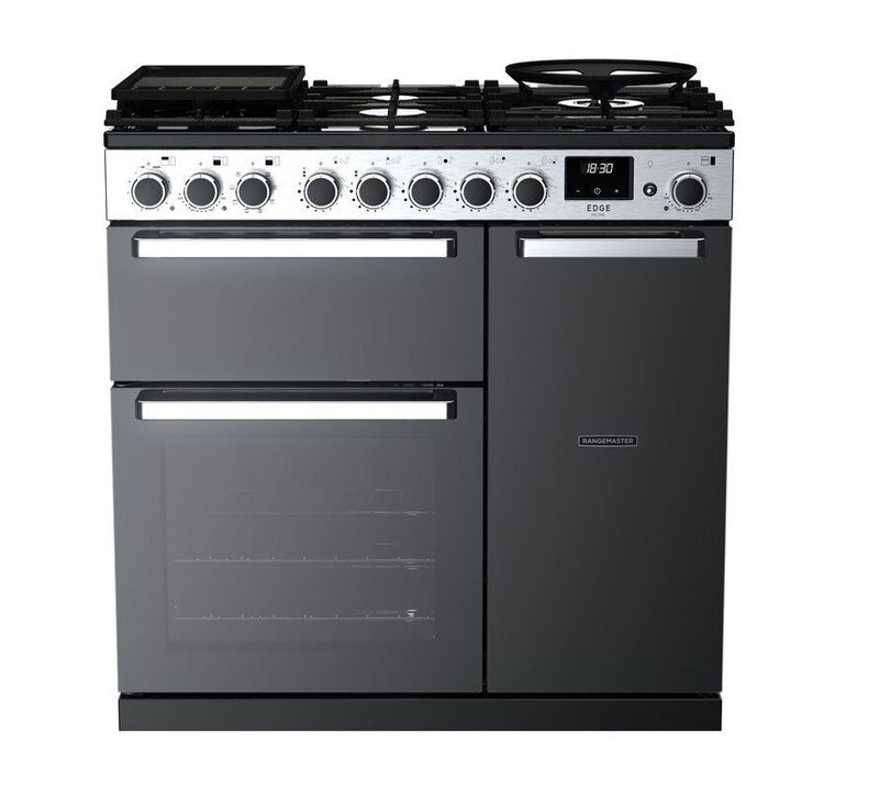 Rangemaster Edge Deluxe 90cm Dual Fuel Range Cooker - EDDL90FG