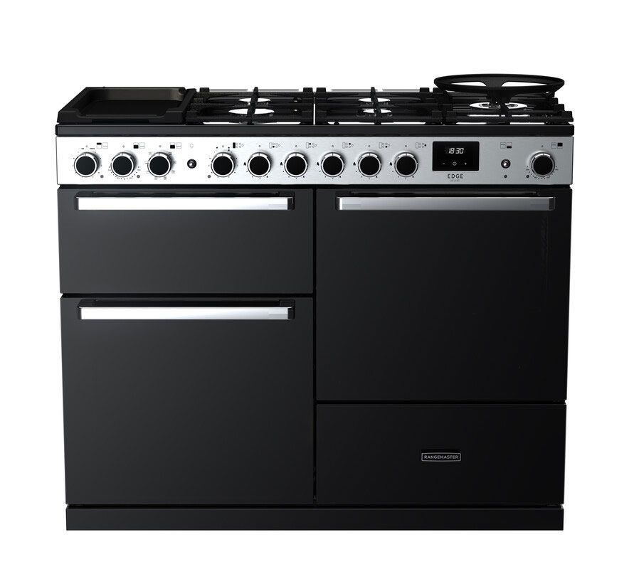 Rangemaster Edge Deluxe 110cm Dual Fuel Range Cooker - EDDLO110DFG