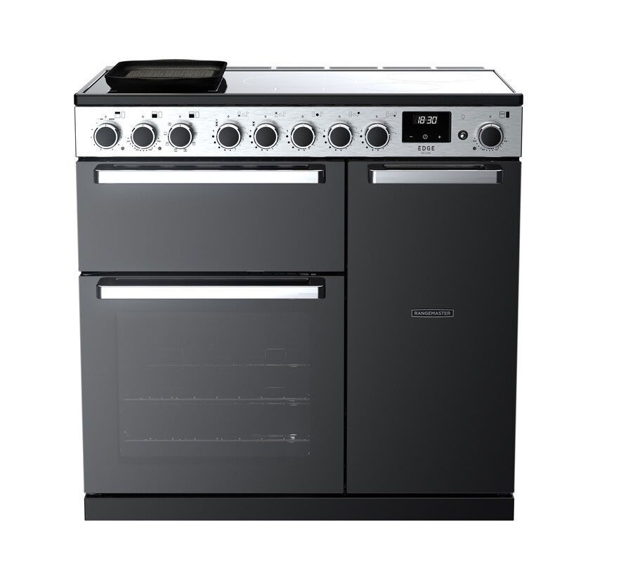 Rangemaster Edge Deluxe 90cm Induction Range Cooker - EDDL90EIG