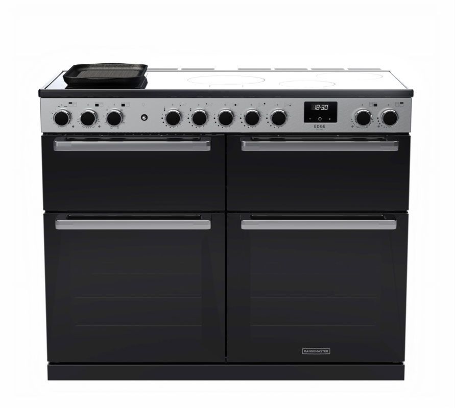 Rangemaster Edge Deluxe 110cm Induction Range Cooker - EDDLB110EIG