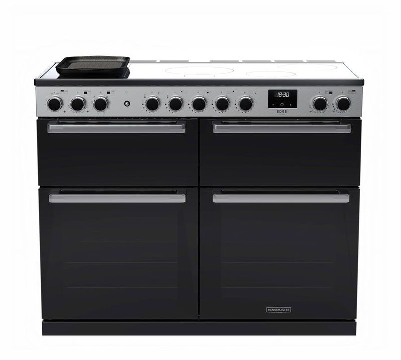 Rangemaster Edge Deluxe 110cm Induction Range Cooker - EDDLB110EIG