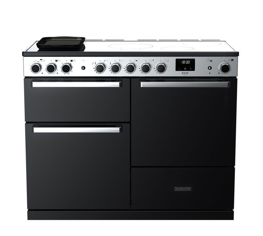 Rangemaster Edge Deluxe 110cm Induction Range Cooker - EDDLO110EIG