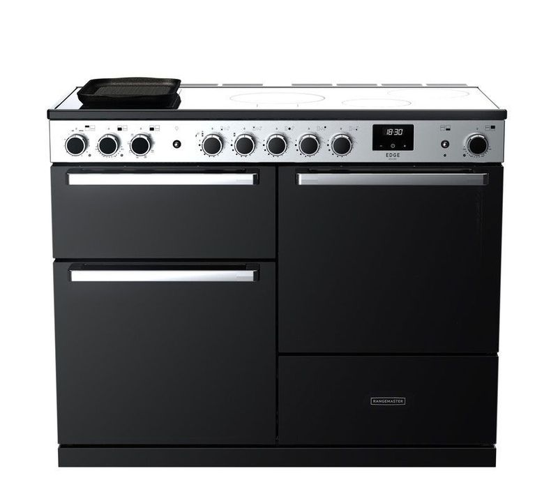 Rangemaster Edge Deluxe 110cm Induction Range Cooker - EDDLO110EIG
