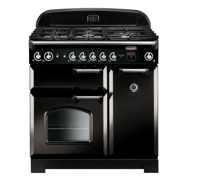 Rangemaster Classic 90 All Gas Range Cooker - CLA90NGFB