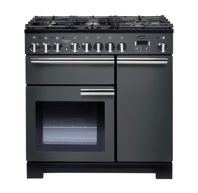 Rangemaster Professional Deluxe 90 Dual Fuel Range Cooker - PDL90DFF