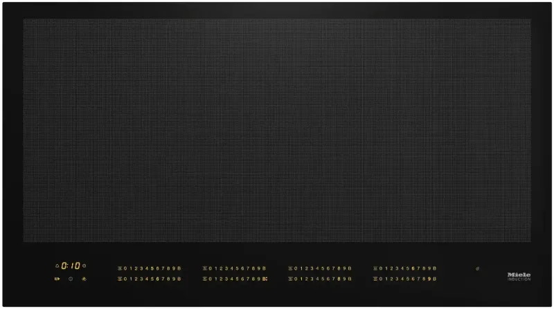 Ex Display Miele KM7697FL 90cm Wide 8 Zone Induction Hob - Black