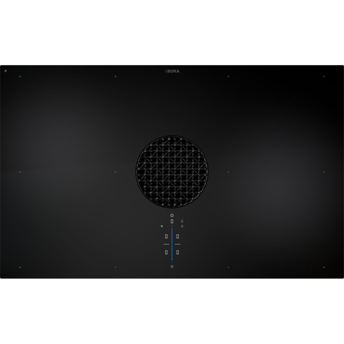 Ex Display BORA PUXU Pure Black 830mm Venting Induction Hob Cooktop