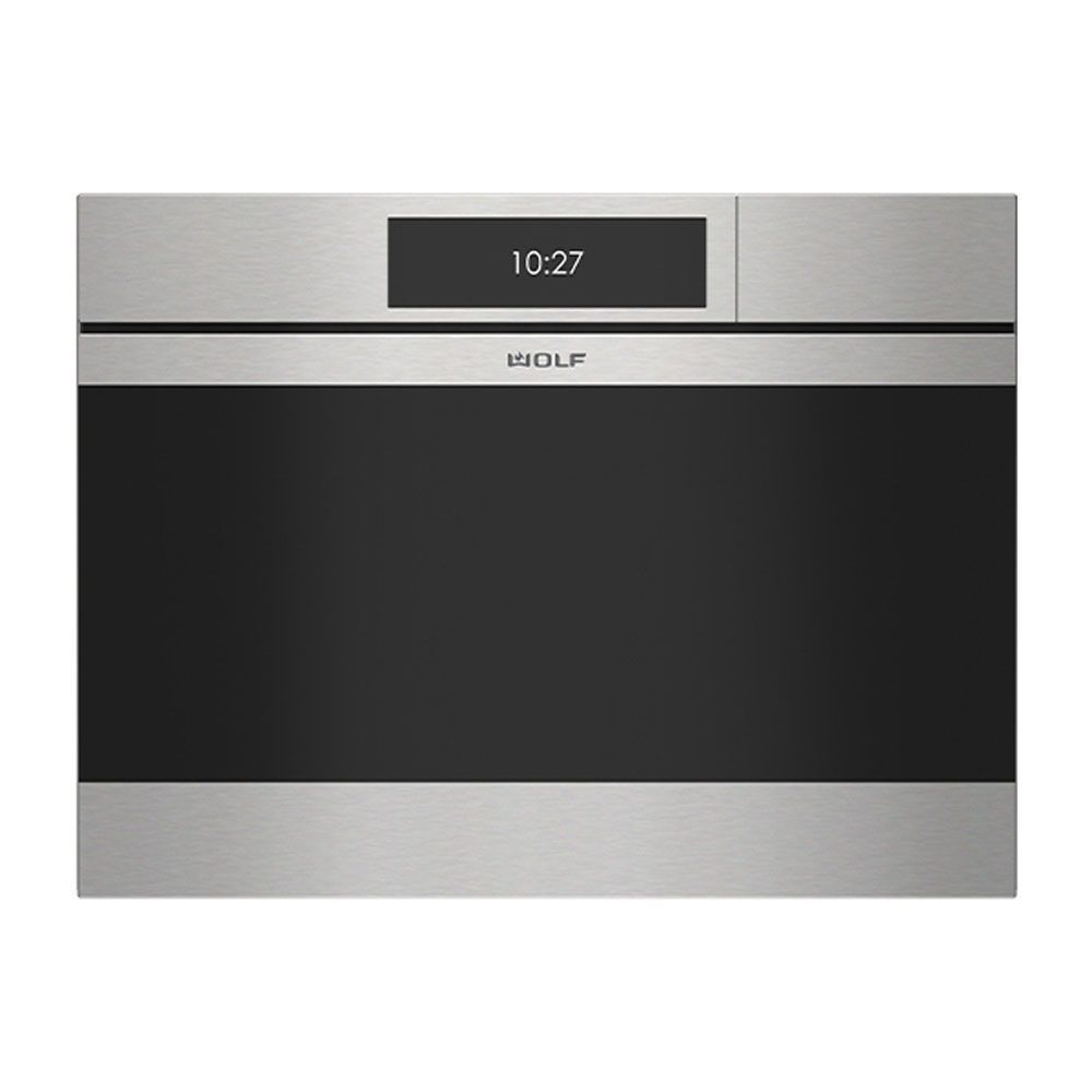 Wolf M Series Contemporary Stainless Handleless Convection Steam Oven ICBCSO2450CM/S