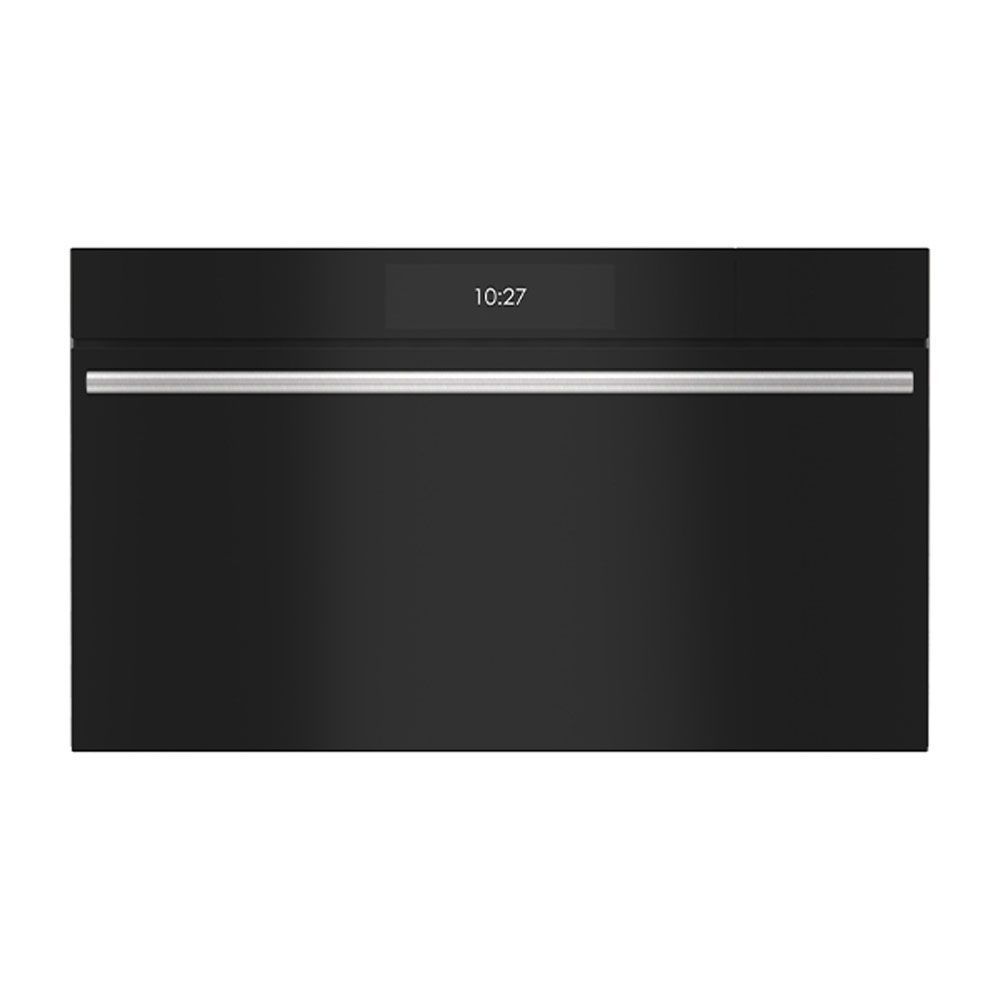 Wolf M Series Contemporary Black Glass Stainless Handle Convection Steam Oven ICBCSO3050CM/B/T