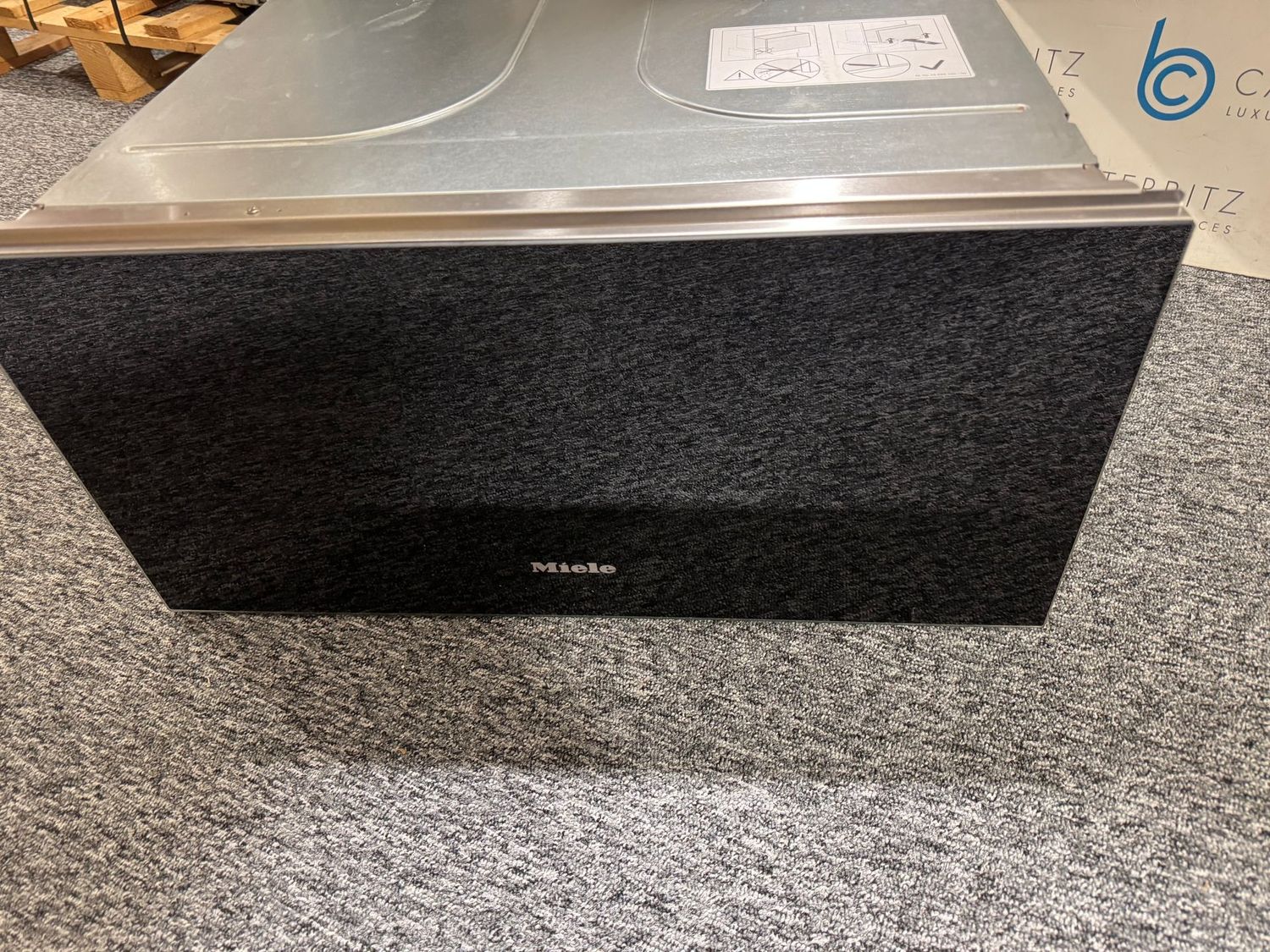 Ex Display Miele 29cm High Generation Warming Drawer ESW 7020 OUTLET SALE black