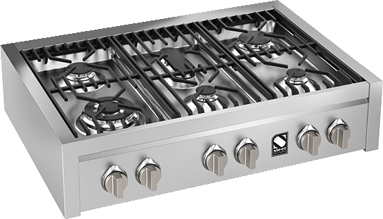 Steel Cucine Genesi 90 Range Cook Top Hob