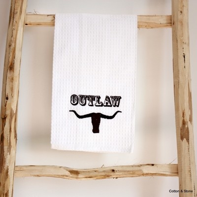 Tea Towel &#39;Outlaw&#39;
