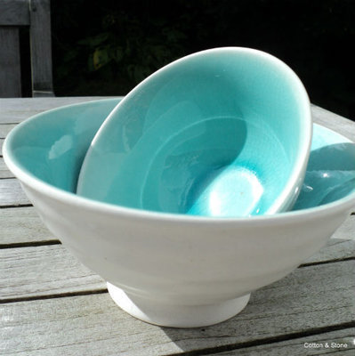 Bowl set &#39;Turquoise Earth&#39;
