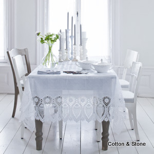 Tablecloth 'White Lace'