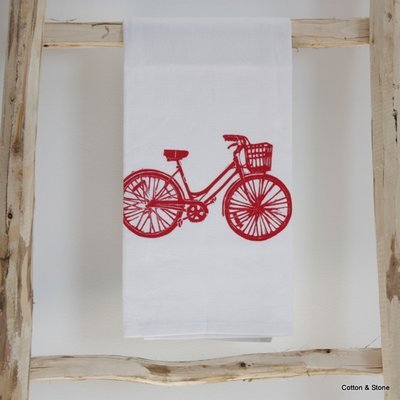 Tea Towel &#39;Bicycle&#39;