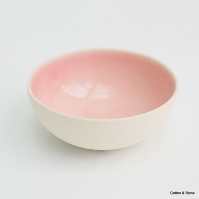 Handmade Bisque Bowl Aubergine Tiny