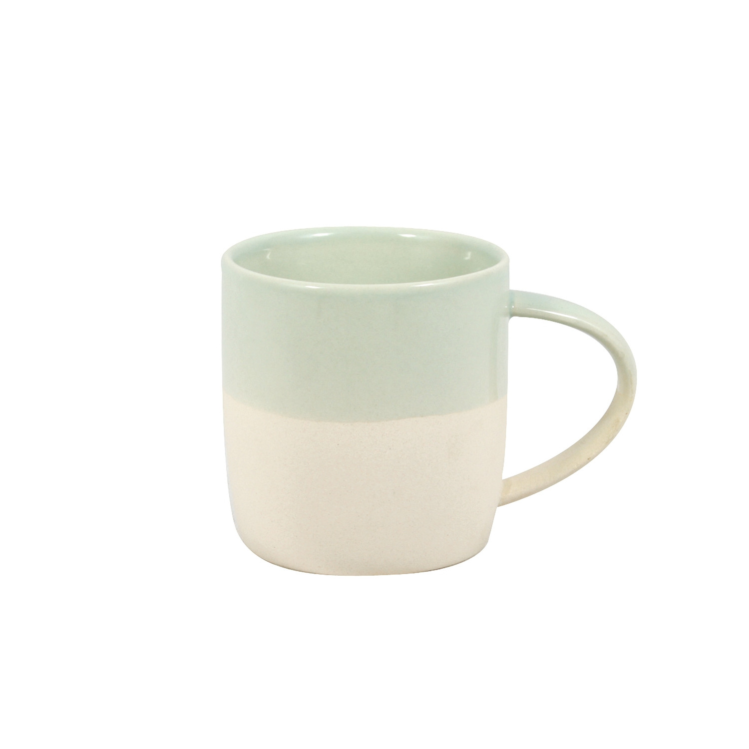 Handmade Bisque Mug Seagreen