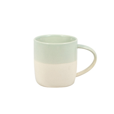 Handmade Bisque Mug Seagreen