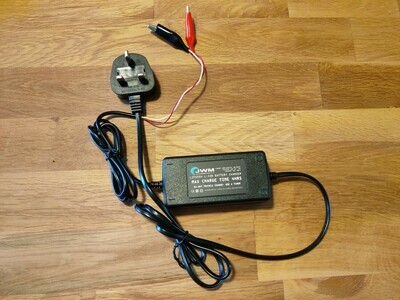 CHARGER FOR JWM PS-12 or PS-20 BATTERY