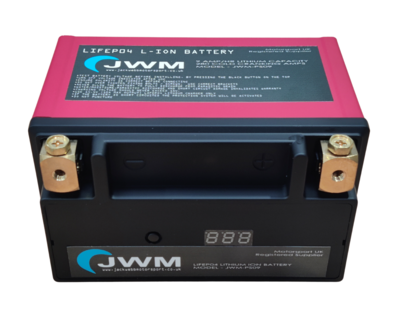 JWM PS-09 LiFePO4 LIGHTWEIGHT LITHIUM BATTERY