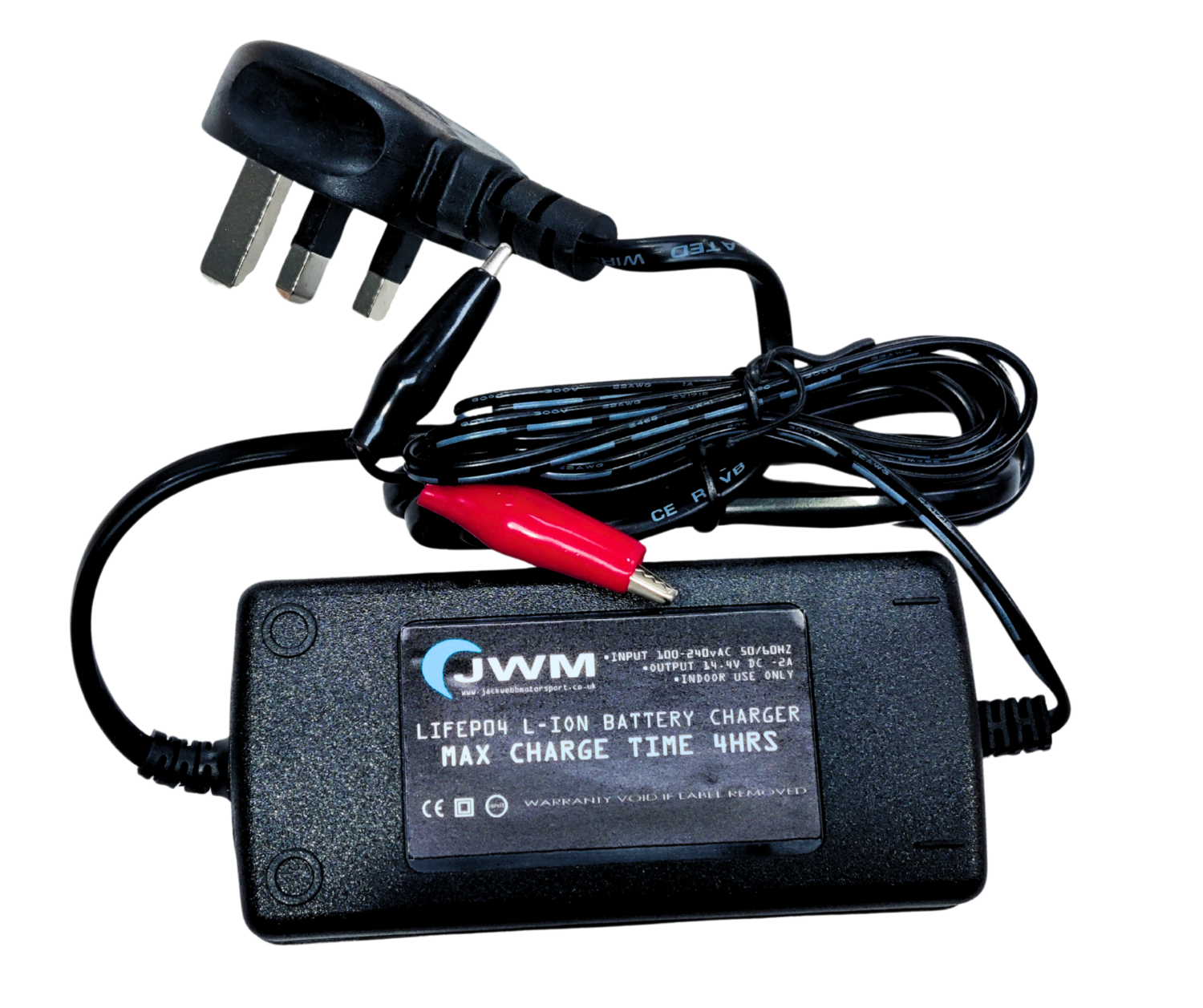 CHARGER FOR ALL JWM BATTERIES