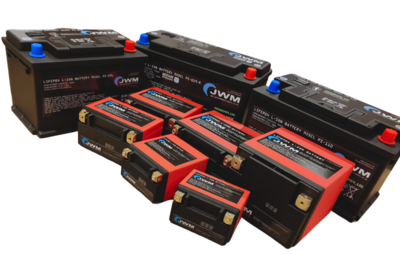 JWM LiFePO4 Lightweight Batteries